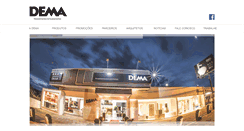 Desktop Screenshot of dema.com.br