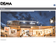 Tablet Screenshot of dema.com.br
