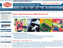 Tablet Screenshot of dema.net